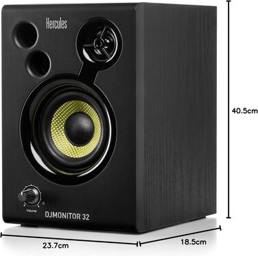 Монітори активні Hercules DJMonitor 32 - 2x15 Вт RMS, для DJ та музикантів