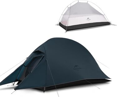 Намет Naturehike Cloud Up для 1 людини, легкий туристичний купольний намет для кемпінгу та походів