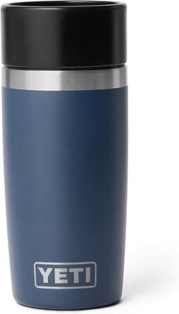 Термос YETI Rambler 12 oz (355 мл), нержавіюча сталь, ізольований, з кришкою Commuter, Navy