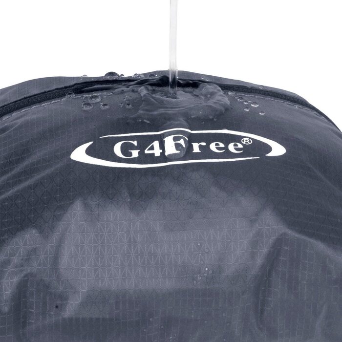 Рюкзак G4Free 20/40 л водонепроникний ультралегкий складаний для трекінгу, походів, кемпінгу, подорожей, унісекс, темно-сірий