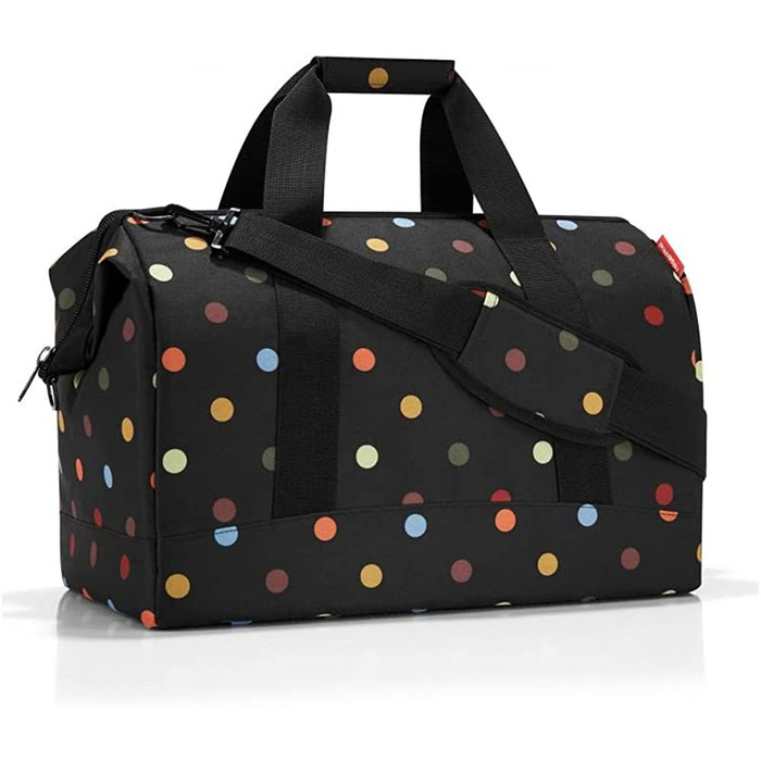 Дорожня сумка Reisenthel Allrounder L з великою косметичкою Toiletbag XL, горошок