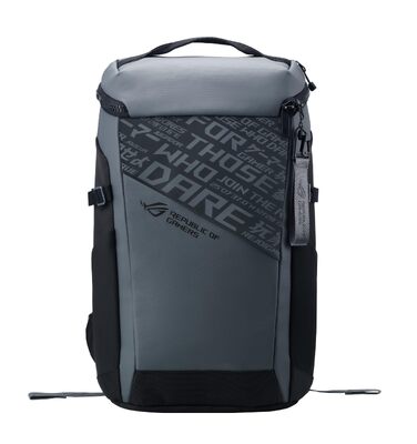 Ігровий рюкзак ASUS ROG Ranger BP2701 Cybertext Edition для ноутбуків до 18 дюймів, 24Л, водовідштовхувальний, Cybertext Grey