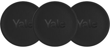 Розумний замок Yale Dot чорний, безключовий доступ, смартфон, віддалене керування, сумісний з Yale Linus Smart Lock L2, додаток Yale Home