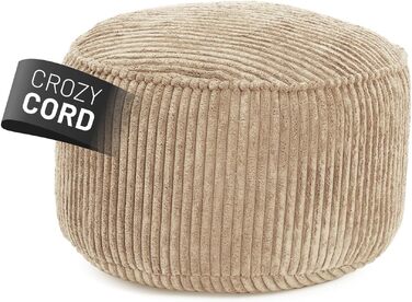 Lumaland Gaming Sitzsack XXL з корду темно-синього кольору 135x100 см | Крісло-мішок для геймерів, підлітків та дорослих | Комфортний пуф для ігор