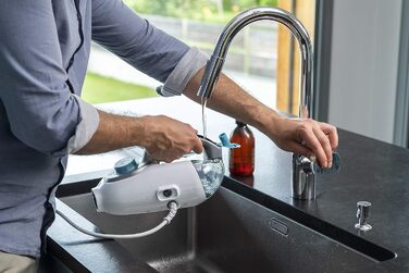 Парова швабра Black+Decker STEAMITT 13-в-1 з ручним пароочисником, рукавичкою, 12 насадками, 1300 Вт, резервуар 500 мл, нагрів 15 сек