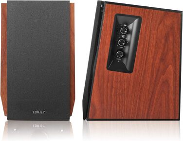 Edifier R1700BTs - Активні Bluetooth колонки 2.0 з сабвуфером, 66 Вт, коричневі, дерев'яний корпус