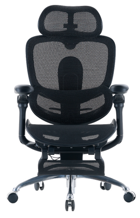 Крісло офісне Sihoo C300 PRO V2 Black з підставкою для ніг