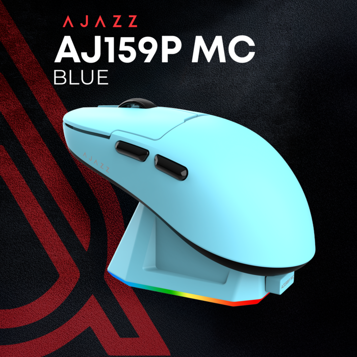 Бездротова ігрова миша Ajazz AJ159P MC Blue (AJ159P-MC-Blue)