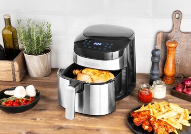 Аерофритюрниця GASTROBACK Design Air Pro 3,7 л, 8 програм, сенсорне управління