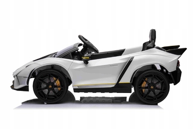 Дитячий електромобіль Lamborghini INVENCIBLE на акумуляторі з LED-освітленням, MP3 та пультом керування, 4x35W