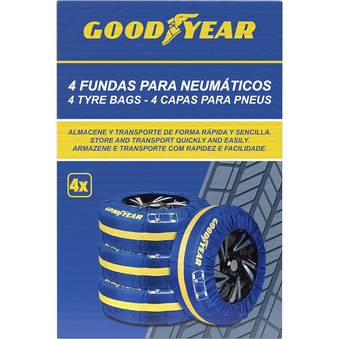Автомобільні шини Goodyear, каркаси до 235/65R17, б/в шини для легкових авто