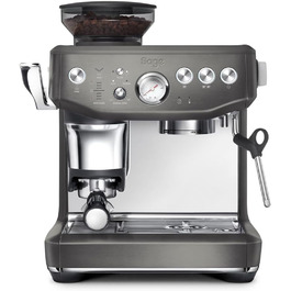 Кавомашина Sage The Barista Express Impress з ручним спінювачем молока, чорна нержавіюча сталь