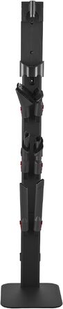 Стійка для пилососа VEVOR 298x298x1260 мм для серій V7, V8, V10, V11, V12, V15 + 4 антиковзні накладки + 3 кліпси для насадок