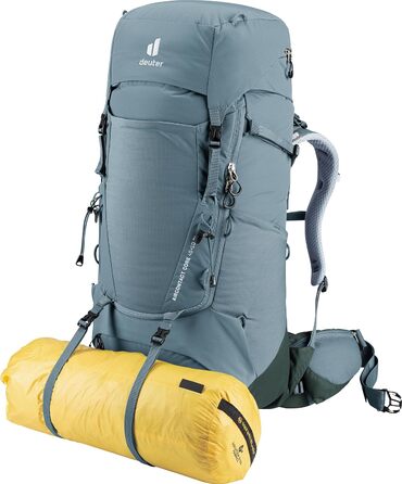 Жіночий трекінговий рюкзак Deuter Aircontact Core 45+10 SL, 45+10 л, shale-ivy, модель 2024