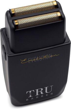 Електрична бритва TRU BARBER Evolution 9000 об/хв для чоловіків, професійний фольговий шейвер для бороди та голови, 0 мм тример