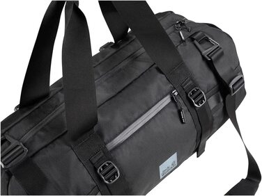 Сумка-дафл Jack Wolfskin Sydney Ultra чорна для подорожей