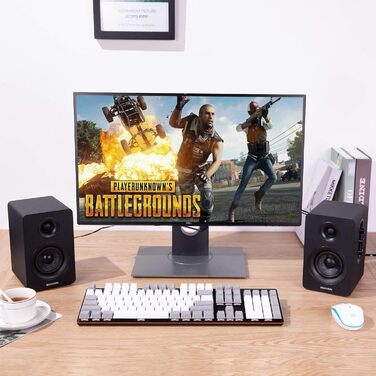 Sanyun SW208: Акустична система 3.0 Bluetooth 5.0, 60W, 2.0, для ПК, чорний
