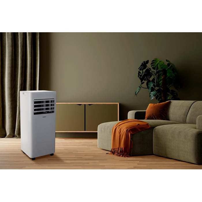 Мобільний кондиціонер MEDION P702, 3-в-1, 7 000 BTU, до 25 м², з відведенням повітря, додатком та голосовим керуванням