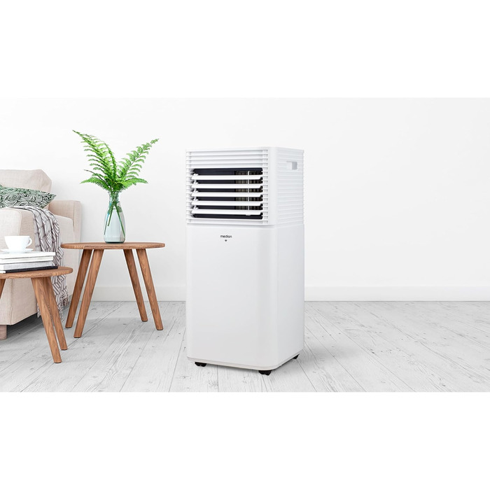 Мобільний кондиціонер Medion P901 з відведенням повітря 9000 BTU (3-в-1: охолодження, осушення, вентиляція), Wi-Fi, керування зі смартфона, режим сну, для приміщень до 32 м²