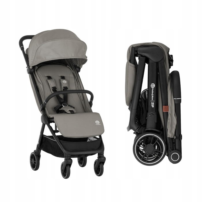 Дитячий прогулянковий візок PETITE&MARS Zip Velvet Grey