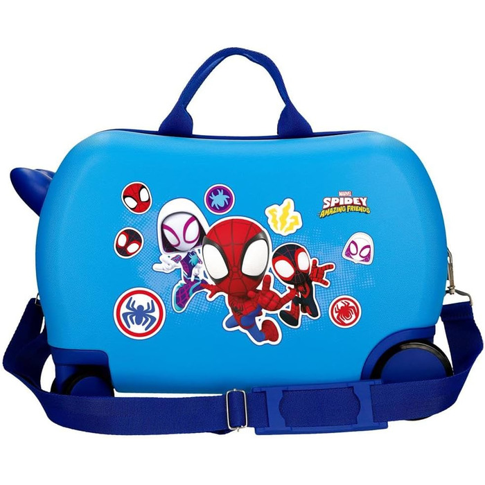 Дитяча валіза Marvel Spiderman, жорсткий корпус, ABS, 20