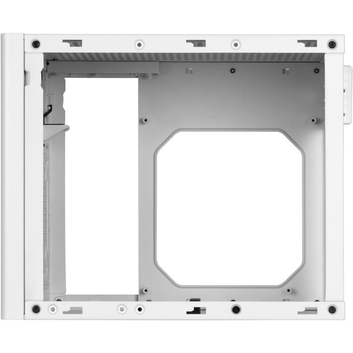 Корпус SilverStone SUGO 16 білий, Mini-ITX, сталевий куб, SST-SG16W