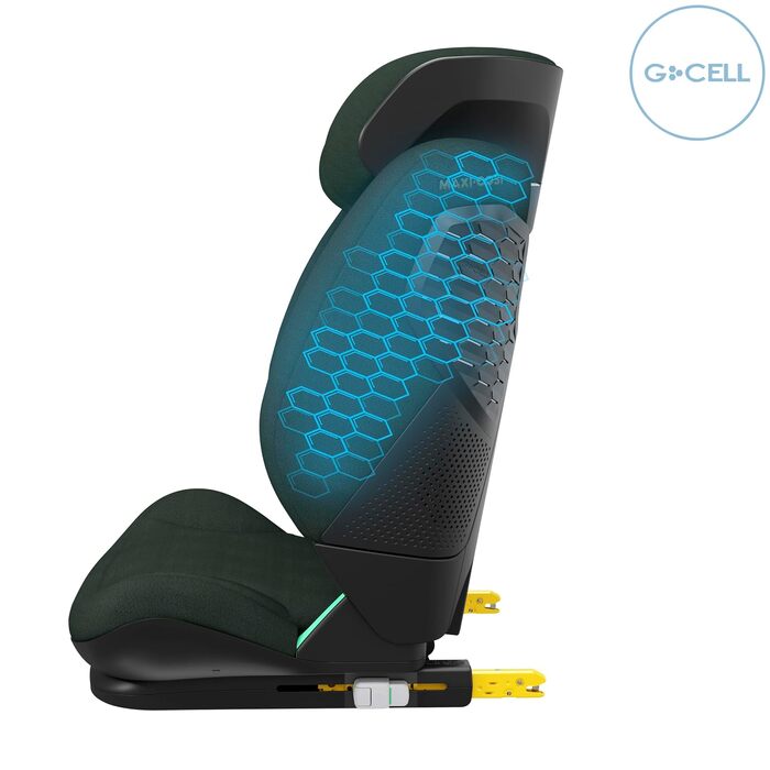 Дитяче автокрісло Maxi-Cosi RodiFix Pro² i-Size (100–150 см, 3.5–12 років), ISOFIX, ClimaFlow, захист G-CELL, Authentic Green