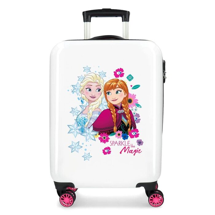 Дитяча ручна поклажа Disney Sparkle Like Magic, 55 см, рожевий кольоровий валіза-кабіна