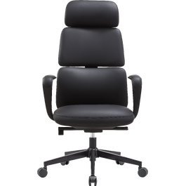 Крісло офісне OfficePro Delicate OC690BK Black PVC