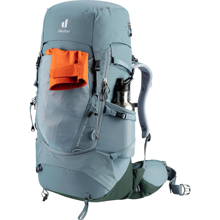 Жіночий трекінговий рюкзак Deuter Aircontact Core 45+10 SL, 45+10 л, shale-ivy, модель 2024