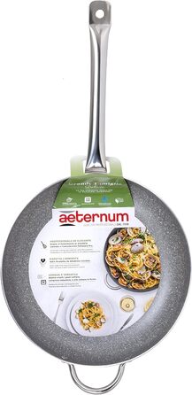 Сковорода Aeternum G.Famiglia Deluxe 36 см алюмінієва срібляста