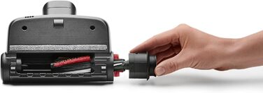 AEG AZE138 PetPro+ турбощітка для прибирання шерсті тварин, для диванів, меблів і авто, глибоке очищення, підходить для пилососів QX6, QX7, QX8-2, QX9, чорна