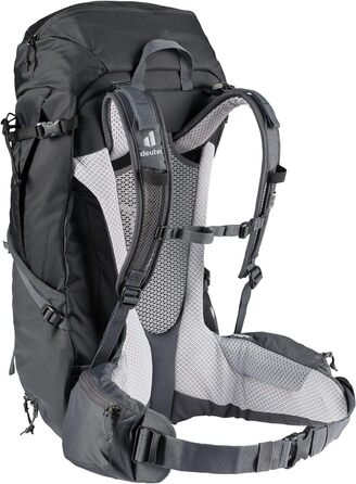 Жіночий туристичний рюкзак deuter Futura Pro 38 SL, чорний/графіт