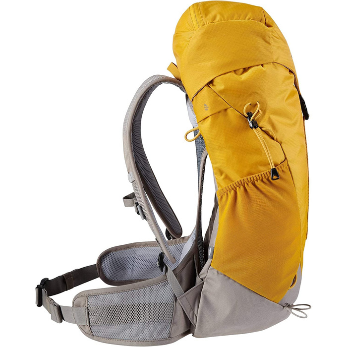 Жіночий туристичний рюкзак Deuter AC Lite 22 SL, 22 л, жовтий-карі з червоним