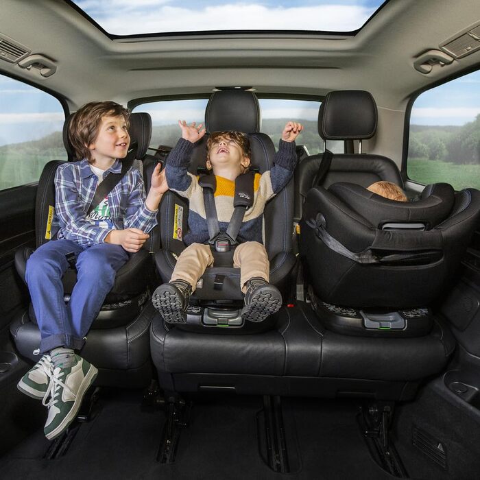 Дитяче автокрісло Chicco Unico Evo I-Size 0-36 кг (група 0+/1/2/3), Isofix, поворот на 360°, сіре