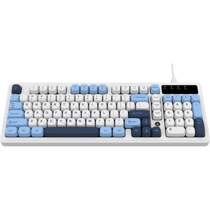 Дротова клавіатура Ajazz AF98 Glacier Blue (AF98-GB)