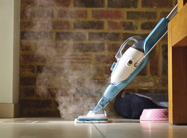 Парова швабра Black+Decker STEAMITT 13-в-1 з ручним пароочисником, рукавичкою, 12 насадками, 1300 Вт, резервуар 500 мл, нагрів 15 сек
