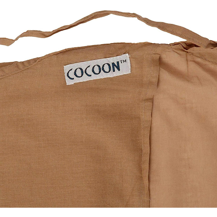 Кокон-вкладиш Cocoon MummyLiner із єгипетської бавовни Tuareg, хакі, 241х89/56 см