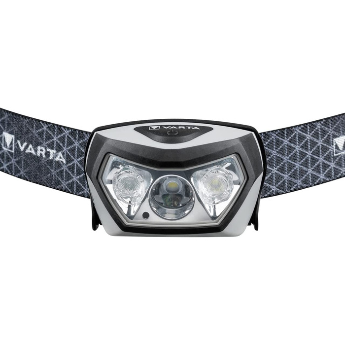 VARTA налобний ліхтар LED, акумуляторний, водонепроникний, бездротова зарядка, регульований кут, диммування, для кемпінгу, бігу, туризму