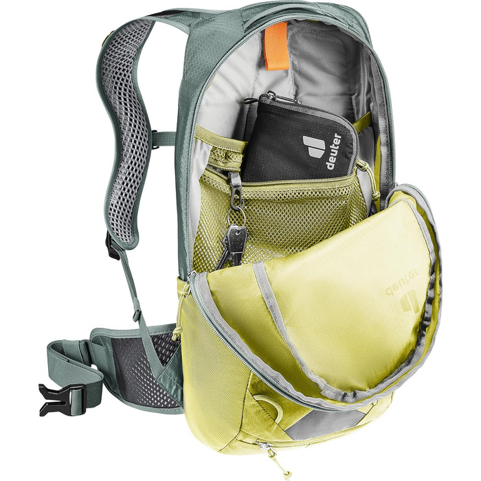 Велосипедний рюкзак Deuter Race 8 Sprout-ivy, 8 л