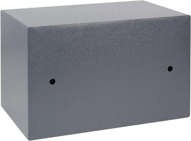 Сейф HMF 49200-11 з ключем, меблевий, 31x20x20 см, антрацит