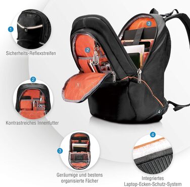 Рюкзак для ноутбука Everki Glide 17.3