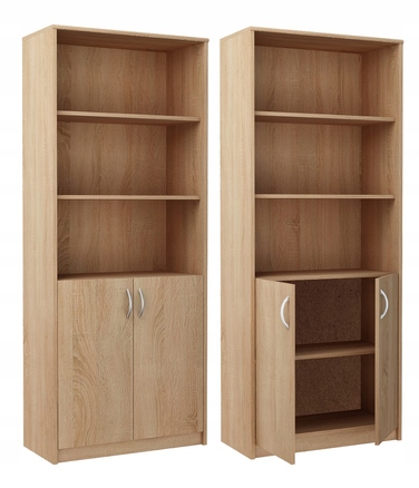 Стелаж Meble Bestseller, 74 x 180 x 35 см, дуб сонома