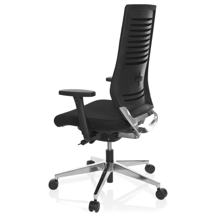Офісне крісло / Крісло для офісу PRO-TEC 700, тканина, чорний колір, hjh OFFICE