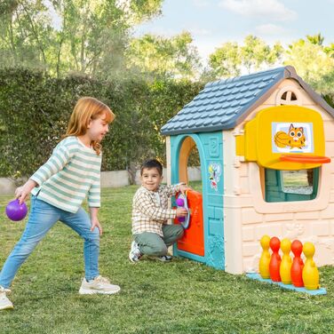 Дитячий будиночок FEBER Casual 6 Activities з аксесуарами, стійкий до сонця, від 3 років