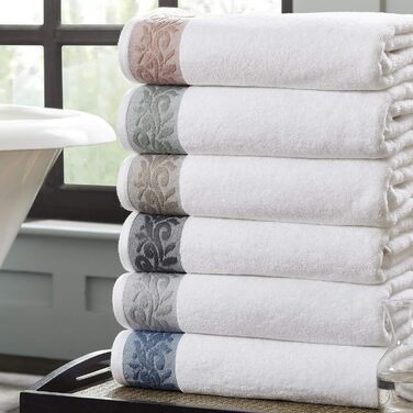 Набір рушників Modern Threads 600 г/м² з жакардовою бордюрою, стандарт, колір тауп