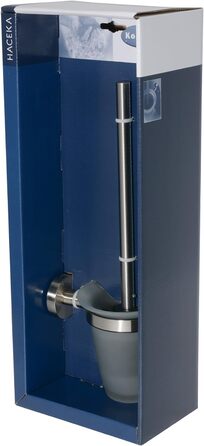 Тримач для туалетного йоршика Haceka Kosmos Tec, скляний, 9.3x37.5x10.9 см