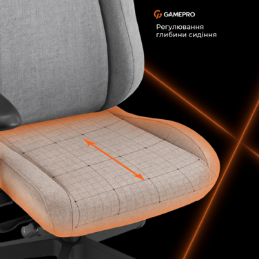 Крісло ігрове GamePro GC925G Gray