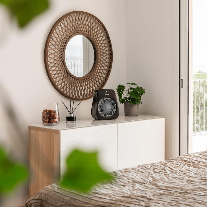 Електричний обігрівач Cecotec ReadyWarm Force: 2000W, термостат, 3 режими, до 20м² | Чорний