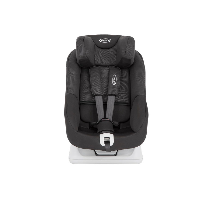 Автокрісло Graco Extend™ LX R129 Reboarder: від народження до 4 років (40-105 см), поворотне, збоку захист, чорний, Midnight Extend i-Size Single